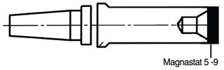 COOPER TOOLS / WELLER - 0058720786 - 烙铁头转换器 PT6/LT 带管
