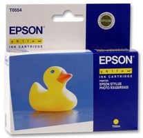 EPSON - T0554 - 打印墨盒黄色原装T0554