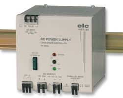 ELC - ALE1225 - 稳压电源 DIN轨安装 12V 25A