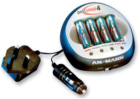 ANSMANN - 5707033/UK - 充电器 NICD/NIMH DIGISPEED 4 UK
