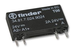 FINDER - 34.81.7.005.9024 - 固态继电器 2A 5VDC