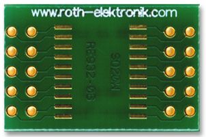 ROTH ELEKTRONIK - RE932-06 - 针脚转换板 SMD SO-20W 1.27mm