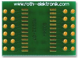 ROTH ELEKTRONIK - RE932-07 - 针脚转换板 SMD SO-24W 1.27mm