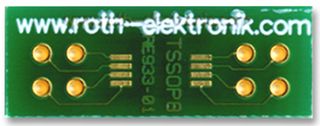 ROTH ELEKTRONIK - RE933-01 - 针脚转换板 SMD TSSOP-8 0.65mm