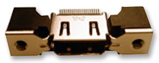 MULTICOMP - 51V019S-33WN-B - 针座 垂直 HDMI 带法兰 SMT