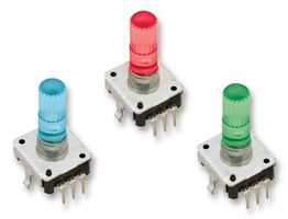 TYCO ELECTRONICS - DPL12VN24A24KG - 编码器 带LED 绿色 12mm