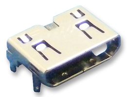 MULTICOMP - 60U019S-341N-B1-FEC - 插座 Mini-HDMI DIP