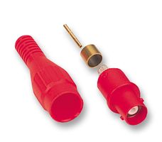 HCK - 67.9762-22 - 插座，BNC RG58/50R 红色