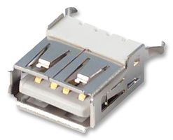 LUMBERG - 2410 01 - 连接器 USB插座 A型 PCB竖直安装