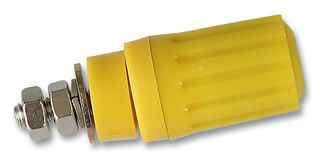 HIRSCHMANN - PKI100 YELLOW - 插座，4MM 黄色 (5/包)