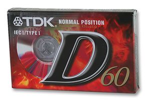 TDK - D-60EA3 - 录音磁带 60分钟 3盒