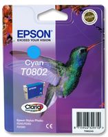 EPSON - T080240 - 打印墨盒 T0802 EPSON 青色