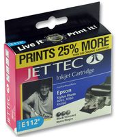 JETTEC - E112B - 打印墨盒 T0801 兼容型 黑色