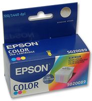 EPSON - S020089 - 打印墨盒 STYLUS400 彩色
